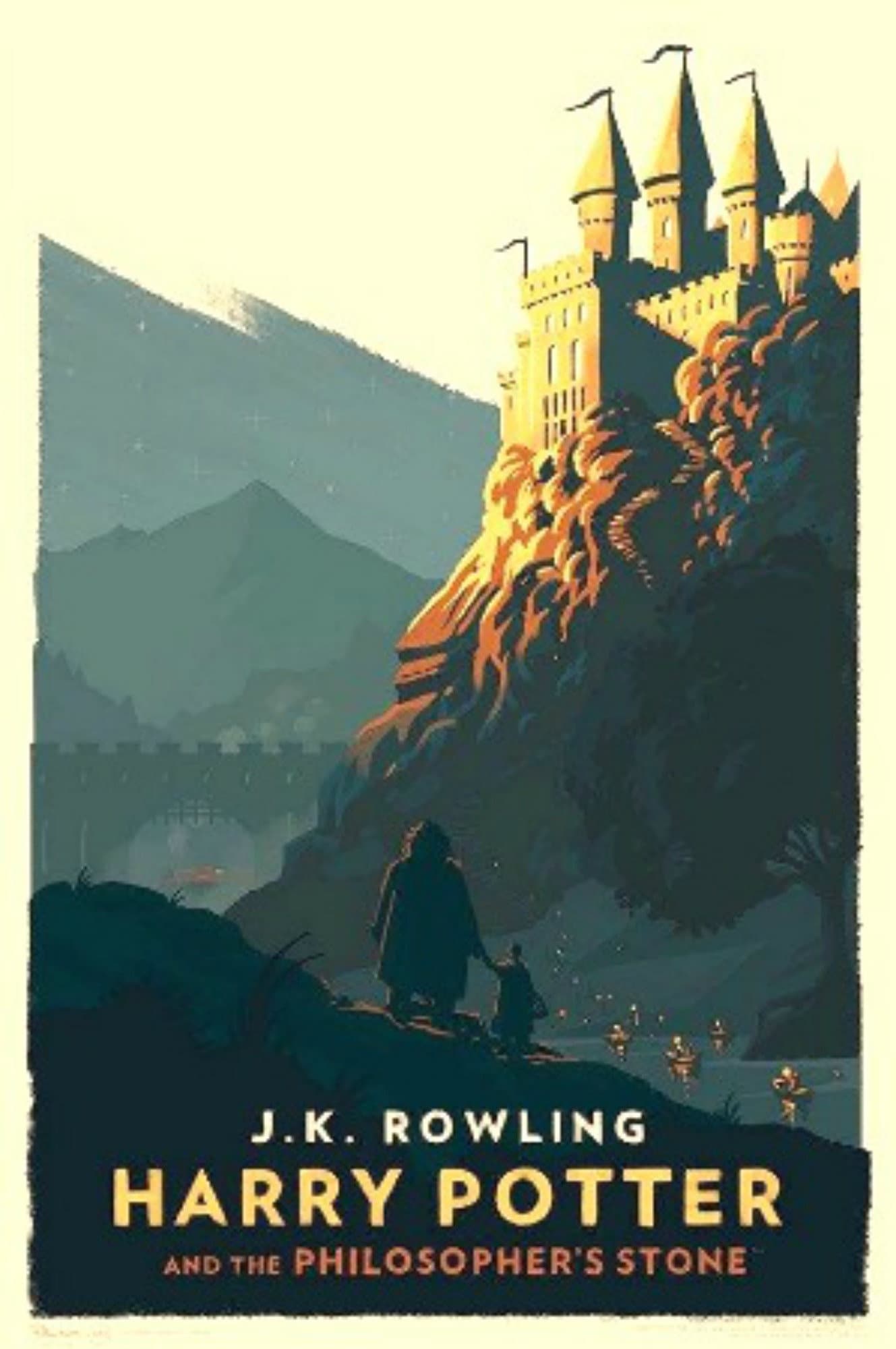 Harry Potter and the Philosopher's stone Vintage Poster Etsy Harry Potter and the Philosopher's stone Vintage Poster Etsy