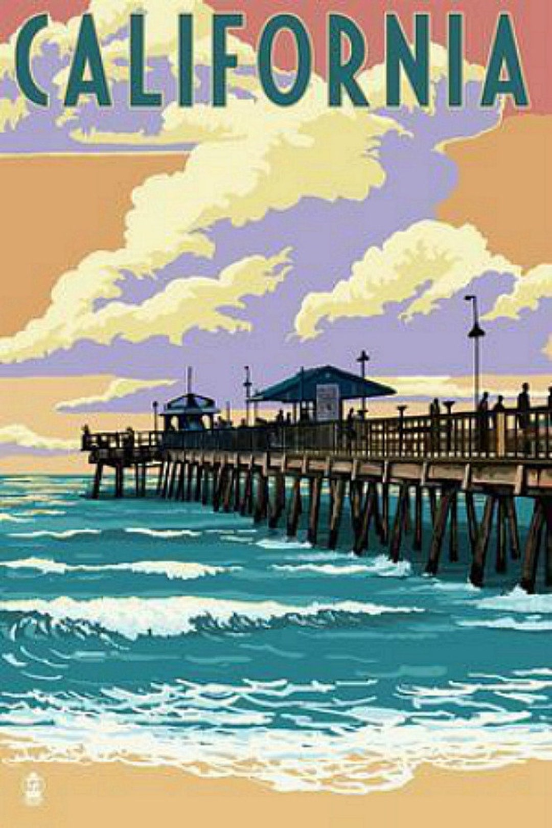 California Cross Stitch Pattern Pdf Format - Etsy