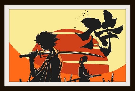サムライチャンプルー B2サイズ ポスター SAMURAI CHAMPLOO サムライチャンプルー B2サイズ ポスター SAMURAI CHAMPLOO サムライ