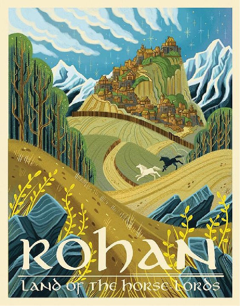 LOTR Rohan Cross Stitch Pattern Pdf Format - Etsy