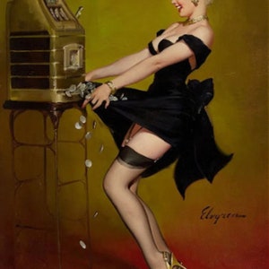 Pin Up Jackpot kruissteek patroon pdf-formaat