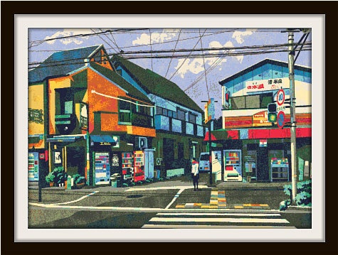 Streets of Japan VI Cross Stitch Pattern Pdf Format - Etsy