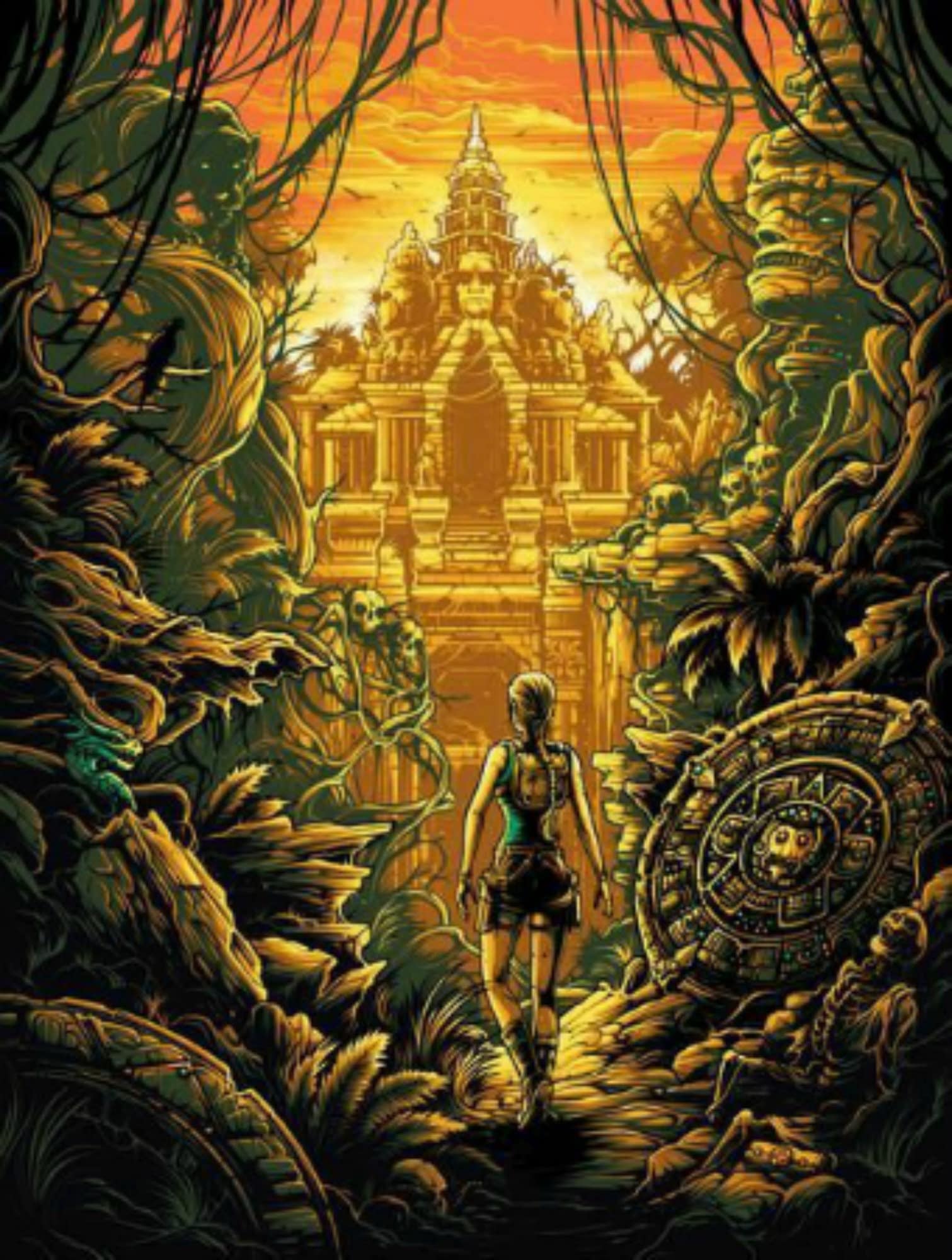 Tomb Raider Cross Stitch Pattern Pdf Format - Etsy