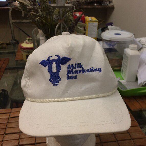 Vintage milk marketing Inc. Trucker Snapback Hat … - image 2