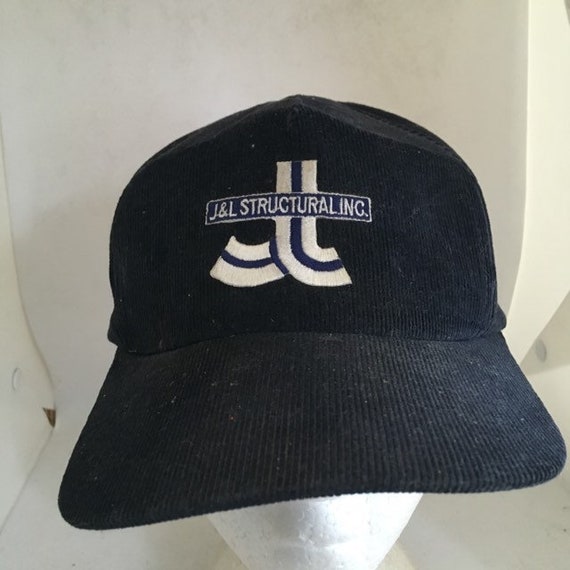 Vintage J and L structural inc corduroy Trucker S… - image 2