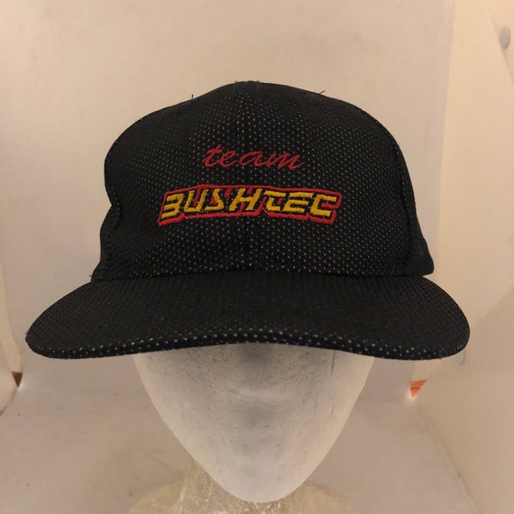 Vintage Team Bushtec Trucker SnapBack hat adjusta… - image 1