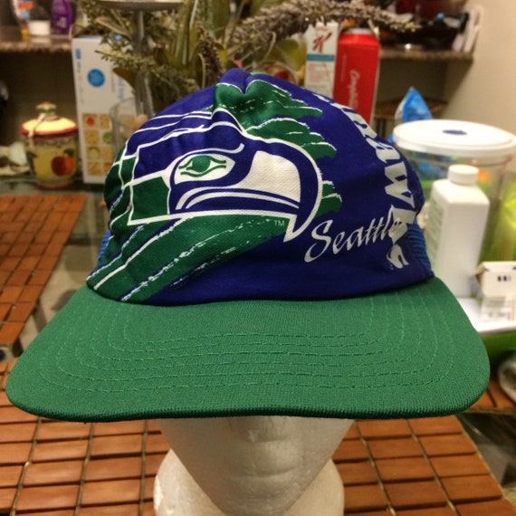 Vintage Seattle Seahawks Trucker Snapback hat 1980