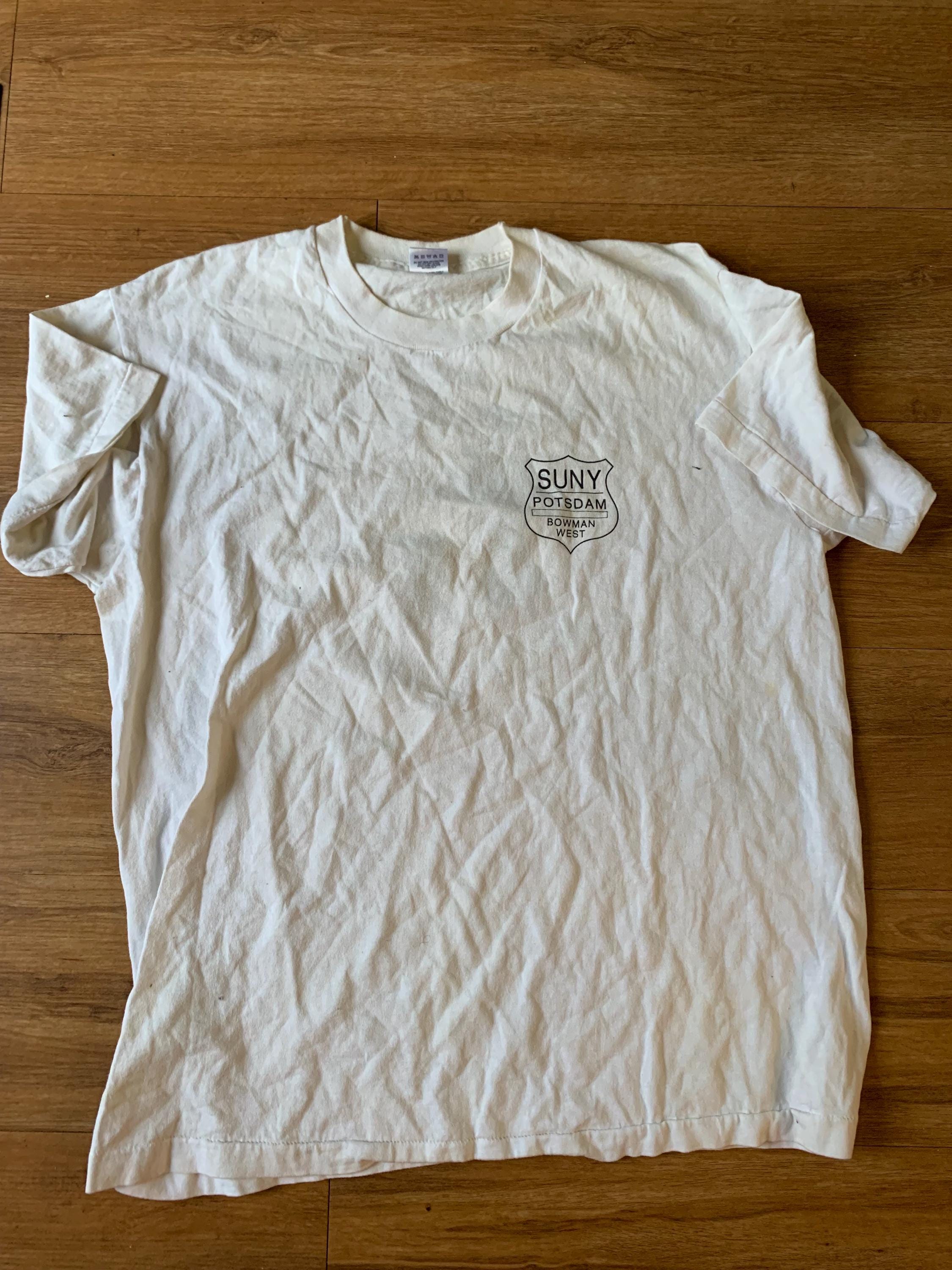 Vintage police T shirt size xl 1990s 80s