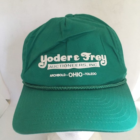 Vintage Yodere Frey auction Trucker SnapBack Hat … - image 2