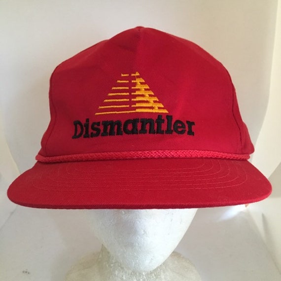 Vintage dismantler Trucker SnapBack Hat 1990s 198… - image 1