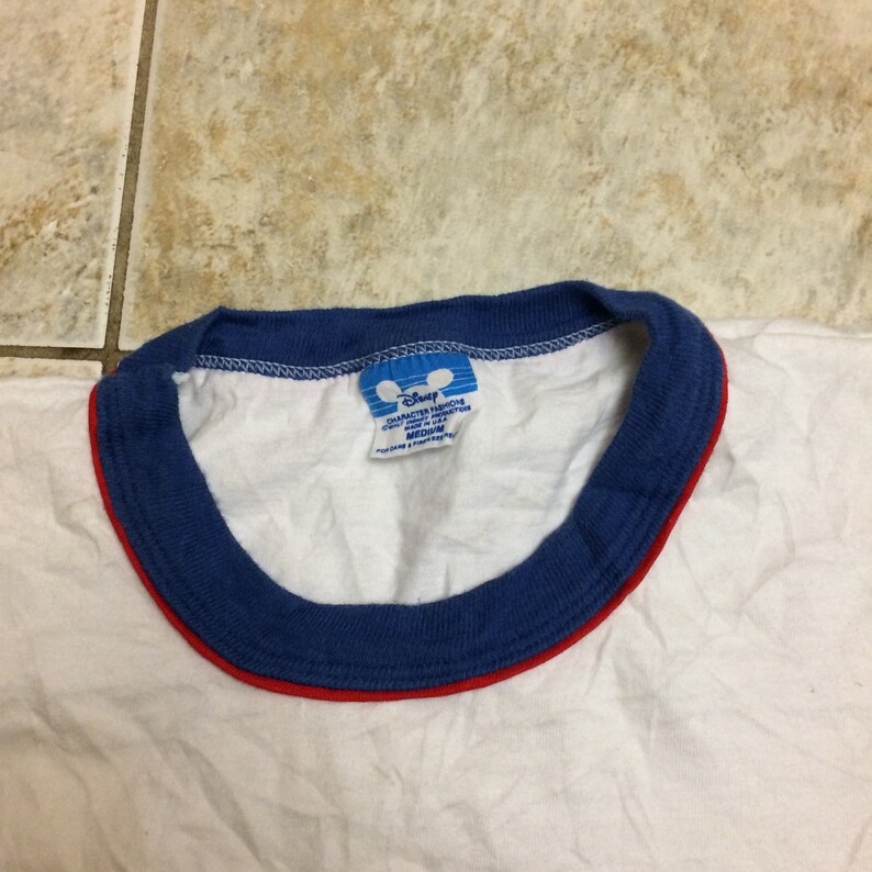 Vintage Mickey Mouse team USA Disney T Shirt 1980s Size medium