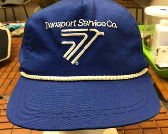 Buy Vintage Transport Service Co Trucker Snapback Hat Adjustable