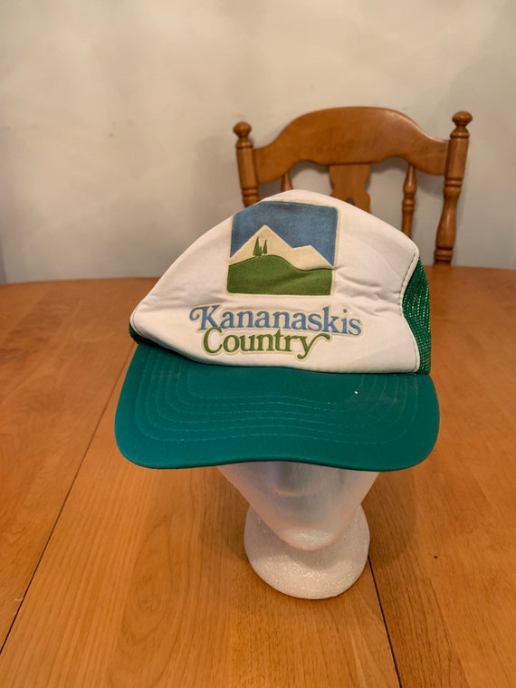 Vintage kananaskis country Trucker Snapback hat 19