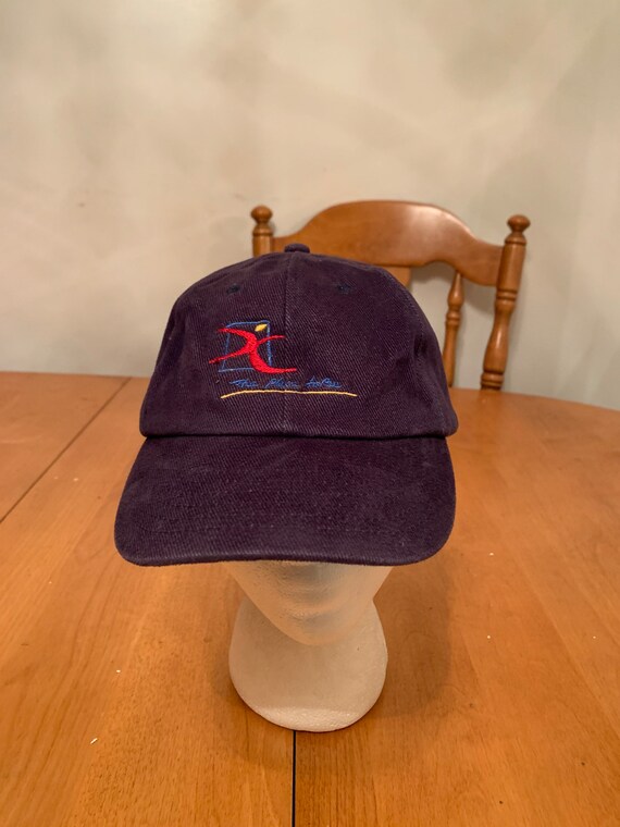 Vintage the place Trucker Snapback hat 1990s 80s R