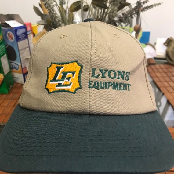 Vintage Lyons equipment Snapback Hat 1990s - image 3