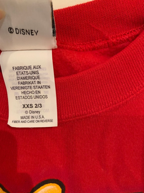 Vintage Winnie the Pooh  Sweatshirt size XXS 1990… - image 4