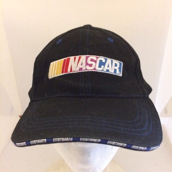 Vintage nascar racing Strapback hat 1990s 80s N25 - image 2