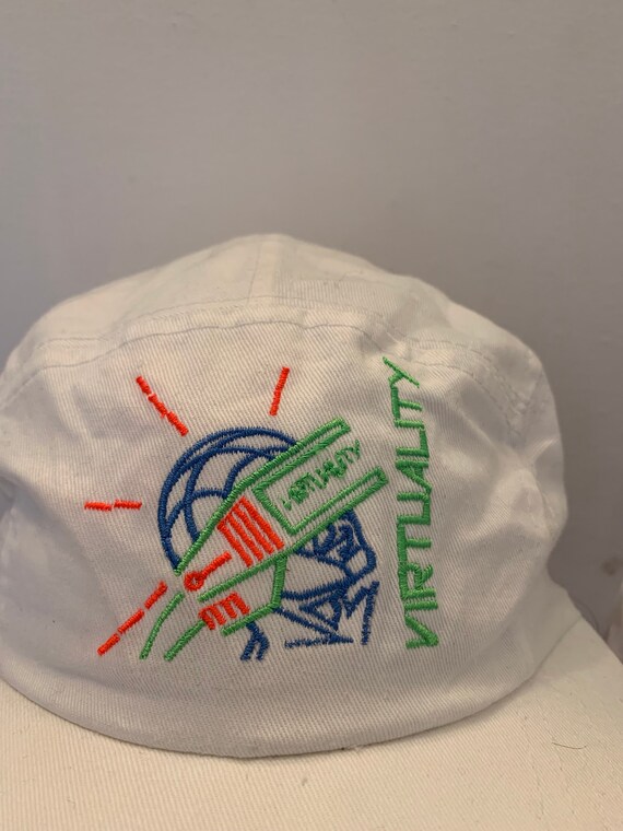 Vintage Virtuality Strapback hat adjustable 1990s… - image 3