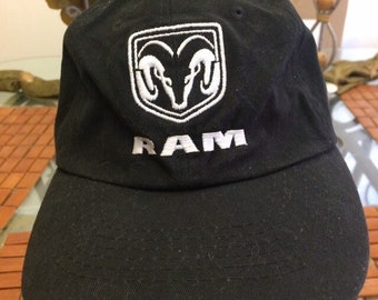 Vintage ram trucks Strapback hat 1980s 90s