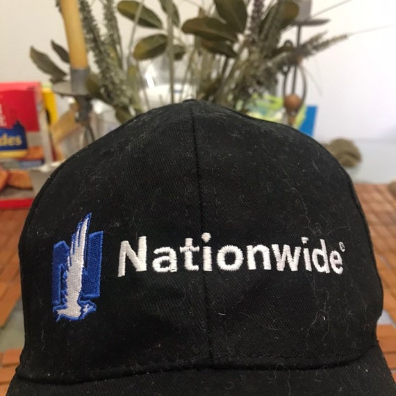 Vintage nation wide Trucker Strapback Hat 1990s - image 3