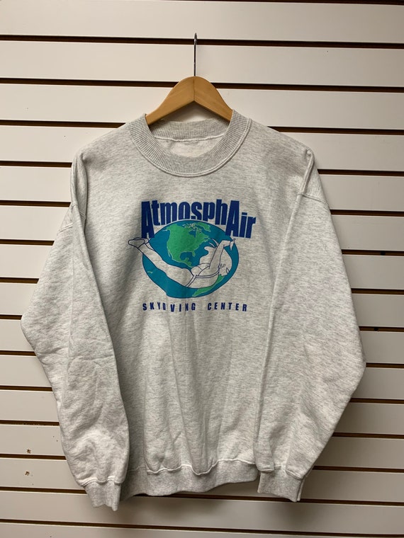 Vintage atmosphair skydiving crewneck Sweatshirt s