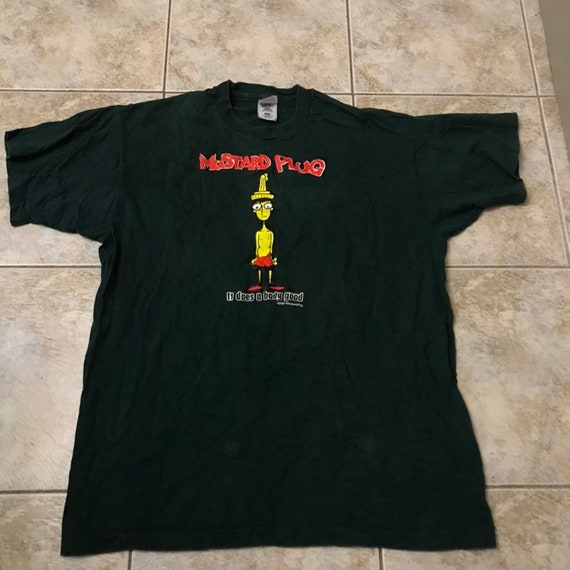 Vintage Mustard Plug It Dose a Body 