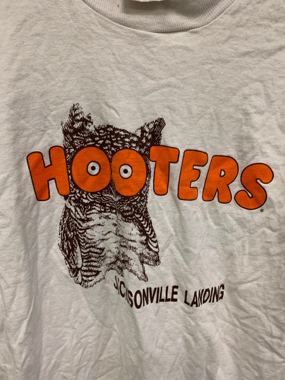 Vintage hooters shirt size large 1990s 1980s 80s … - image 2