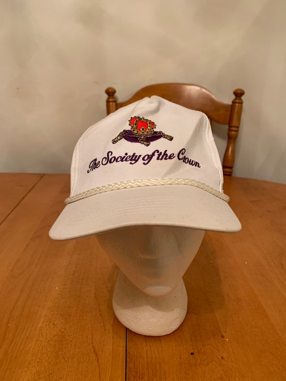 Vintage crown royal Snapback hat 1990s 80s