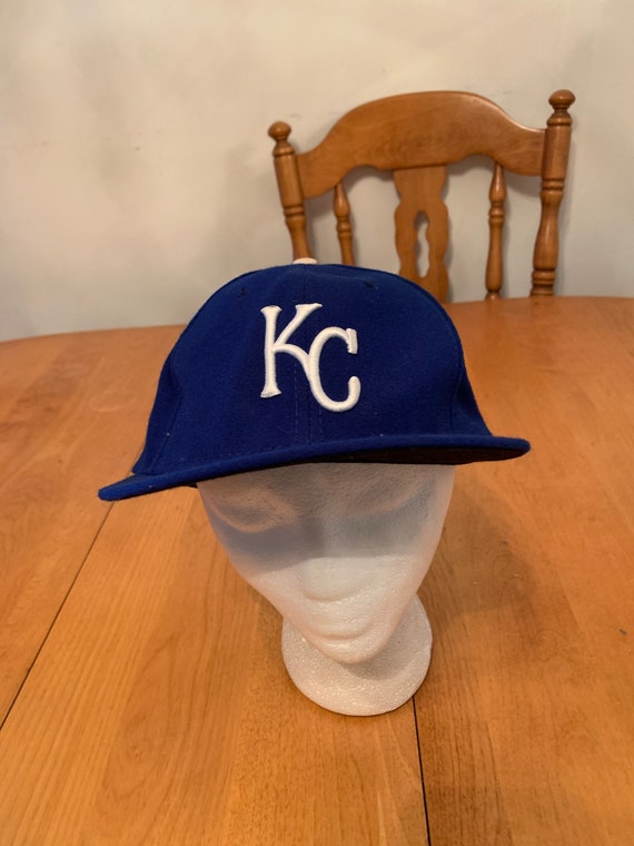 Vintage Kansas City royals fitted Hat 1990s 1980s… - image 1