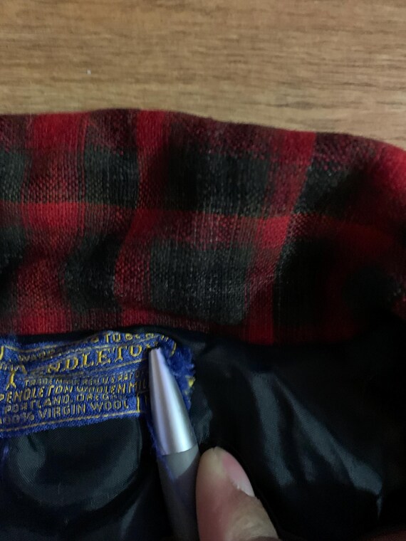 Vintage Pendleton wool jacket size medium 1990s 8… - image 3