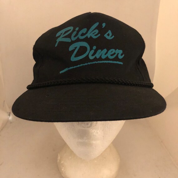 Vintage Rick’s diner Trucker SnapBack hat adjustable … - Gem