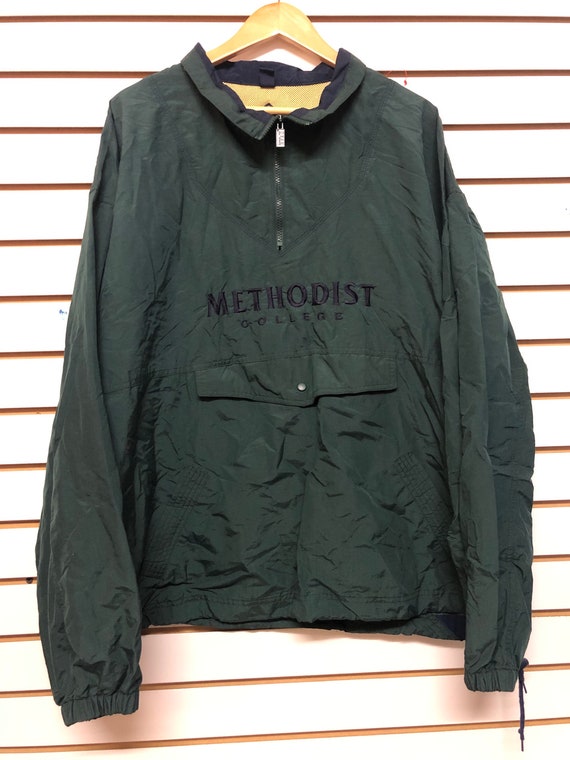 Vintage Methodist college windbreaker size XXL 199