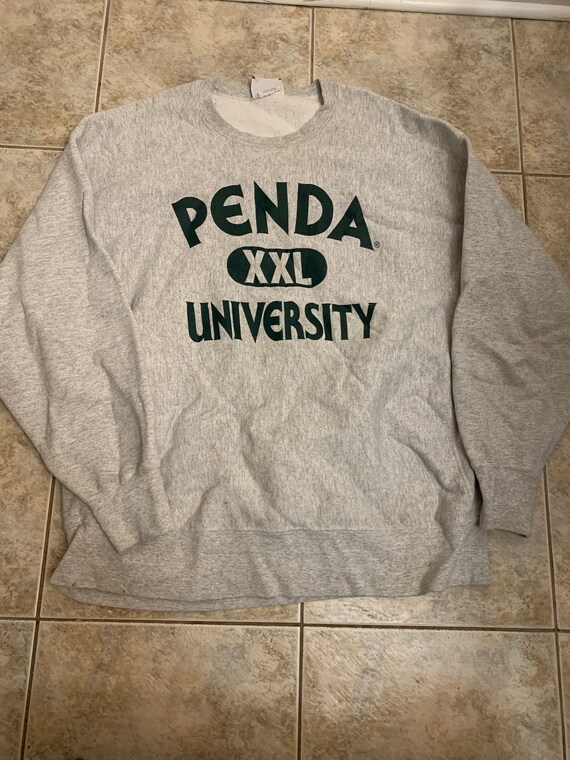 Vintage penda university crewneck Sweatshirt size… - image 1