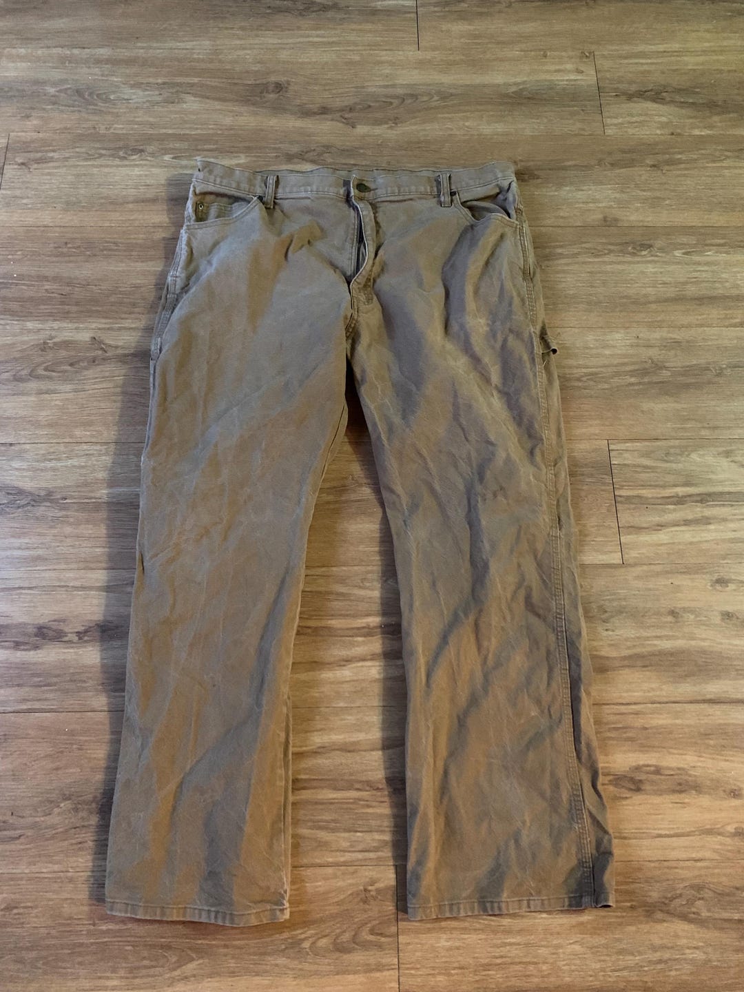 Dickies Work Pants Men's W33 polyester black type Vintage Second Hand main image 1