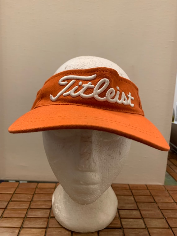 Vintage titleist visor Strapback hat adjustable 19