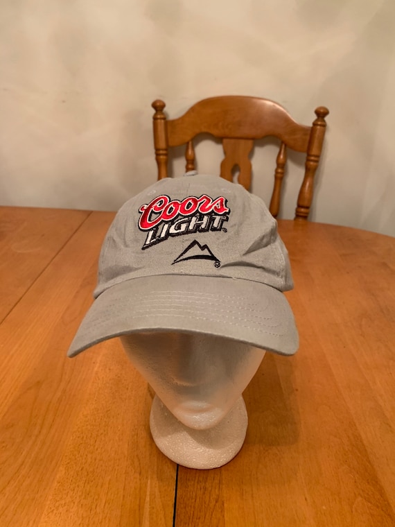 Vintage coors light Trucker Snapback hat 1990s 80… - image 1