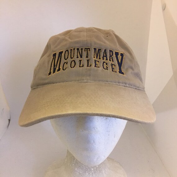 Vintage Mount Mary college hat 1990s 80s D22 - image 2