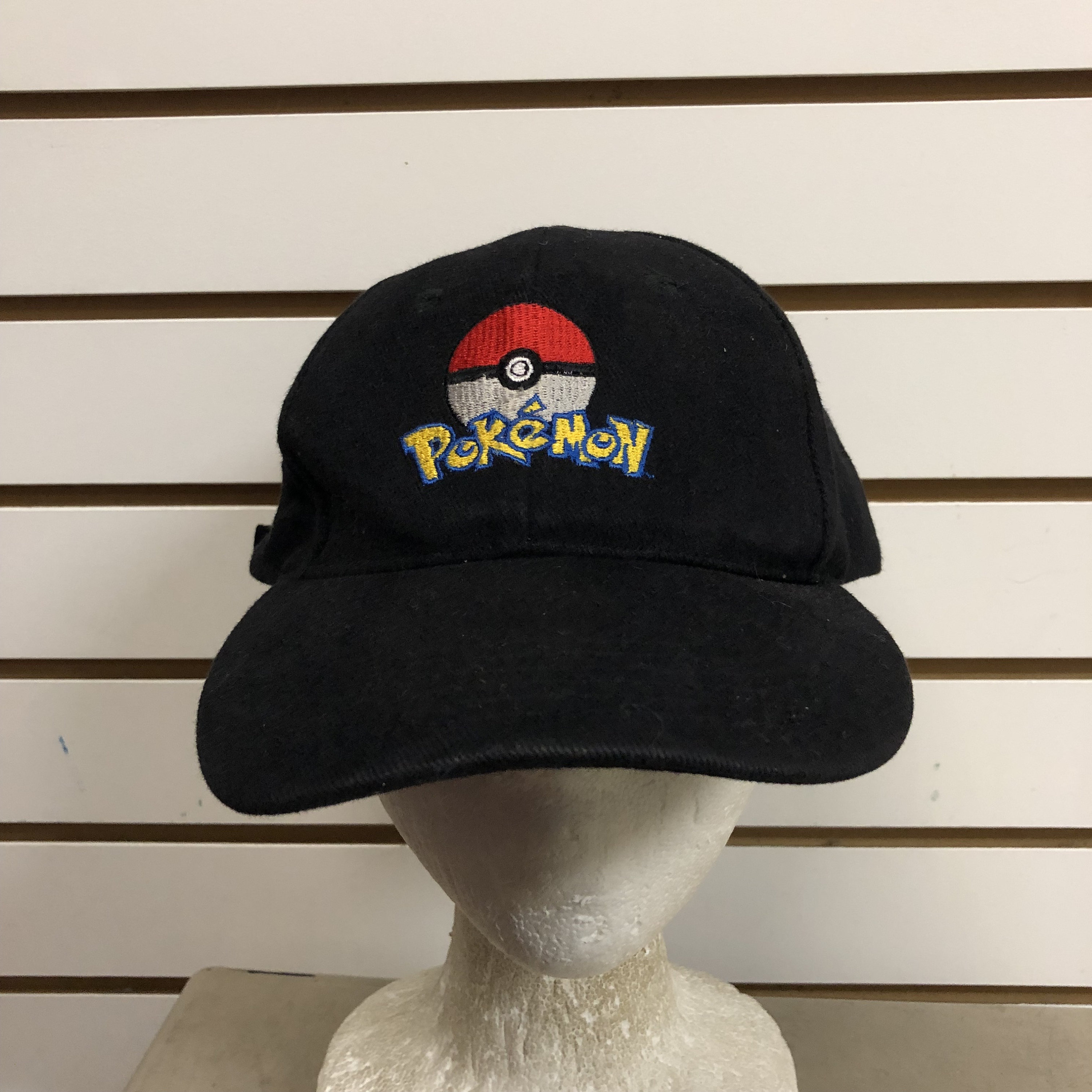 Vintage Pokemon Strapback hat Adult Adjustable RARE 1990s 80s C1