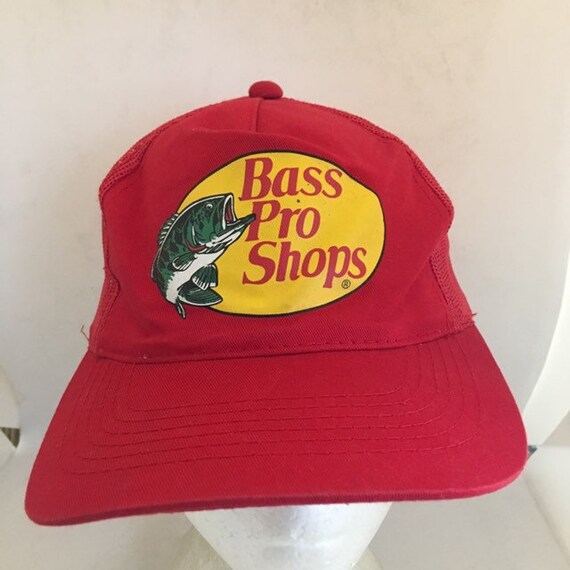 Vintage Bass Pro Shops Trucker SnapBack Hat 1990s… - image 2