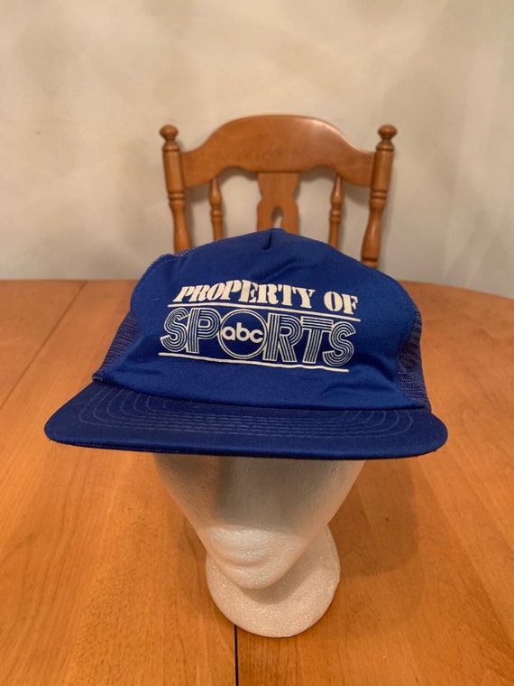 Vintage abc sports Trucker Snapback hat 1990s 80s 