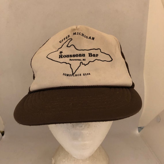 Vintage Trucker SnapBack Hat 1990s 80s S3 - Gem