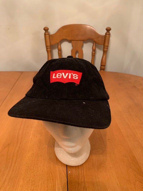 Vintage Levi’s Trucker Snapback hat 1990s 80s R2