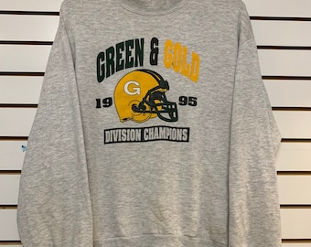 Vintage Green Bay Packers crewneck Sweatshirt size 1990s 80s