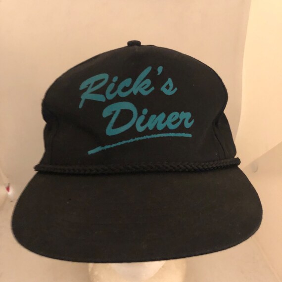 Vintage Rick’s diner Trucker SnapBack hat adjustable … - Gem