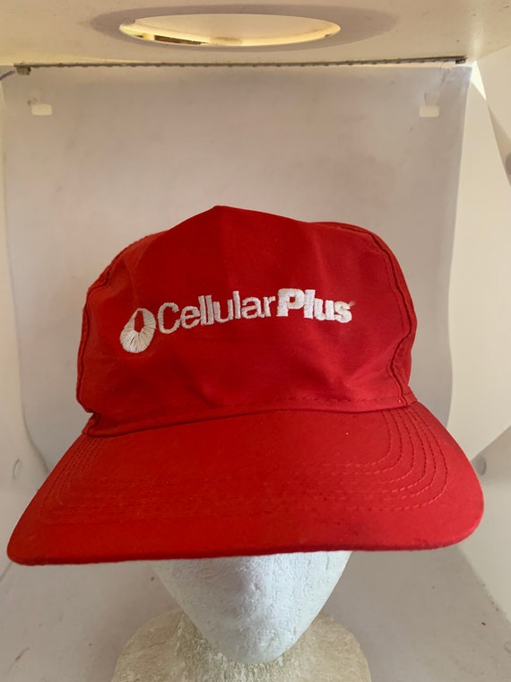 Vintage Cellular Plus Trucker Snapback hat 1990s … - image 2