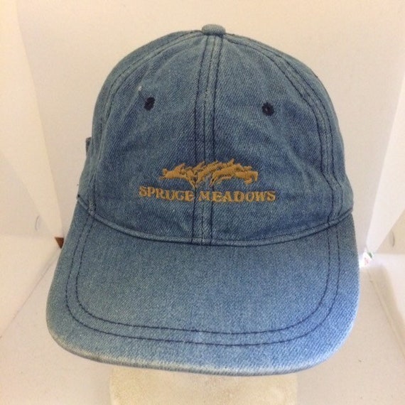 Vintage Spruce Meadows Strapback hat 1990s 80s N25 - image 2
