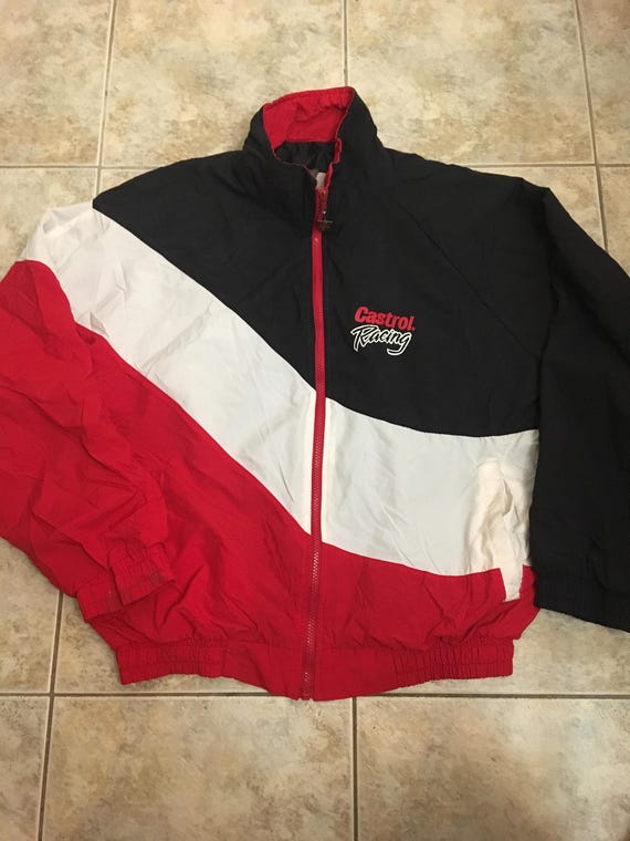 【Castrol】カストロール 90's USA製 レーシングチーム　オシャレ Vintage 90s castrol racing - Gem