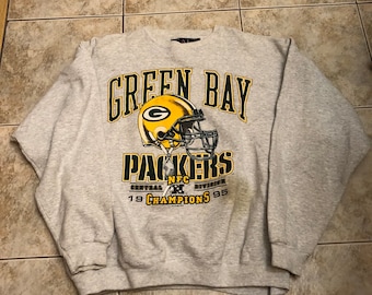 Vintage Green Bay Packers Sweatshirt Größe XL 1990er 80er Jahre