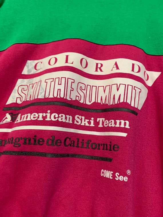 Vintage Colorado ski the summit American ski team… - image 4