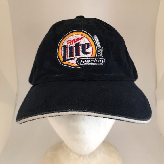 Vintage Miller Lite Racing Strapback 